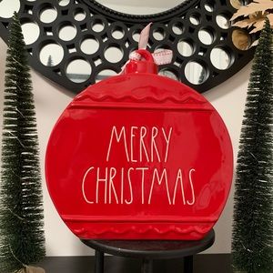 Rae Dunn Large MERRY CHRISTMAS Table Ornament